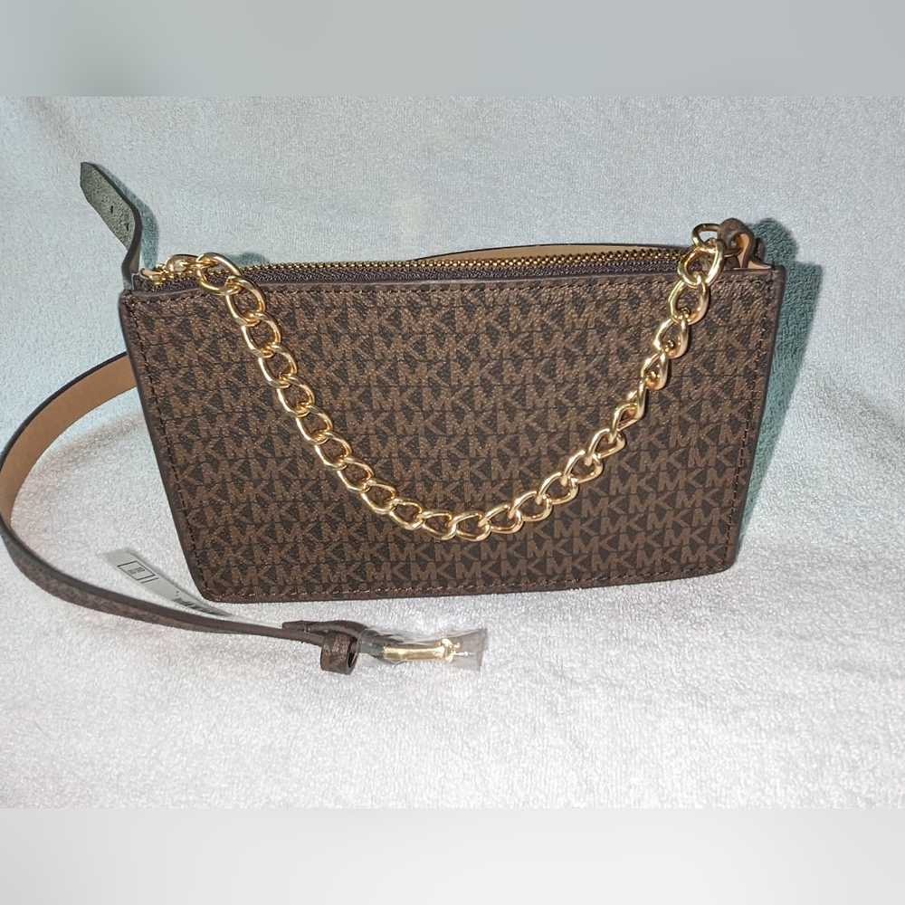 Michael Kors pull chain belt bag.
